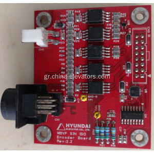 WBVF Sin ISO / Encoder Board Rev: 2.2 για ανελκυστήρες Hyundai WTN-2177